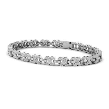 DIAMOND INFINITY TENNIS BRACELET