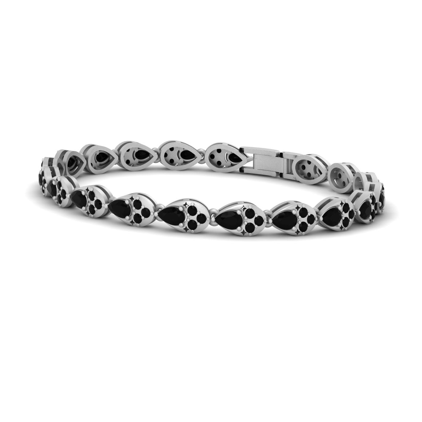 NATURAL BLACK DIAMOND BRACELET