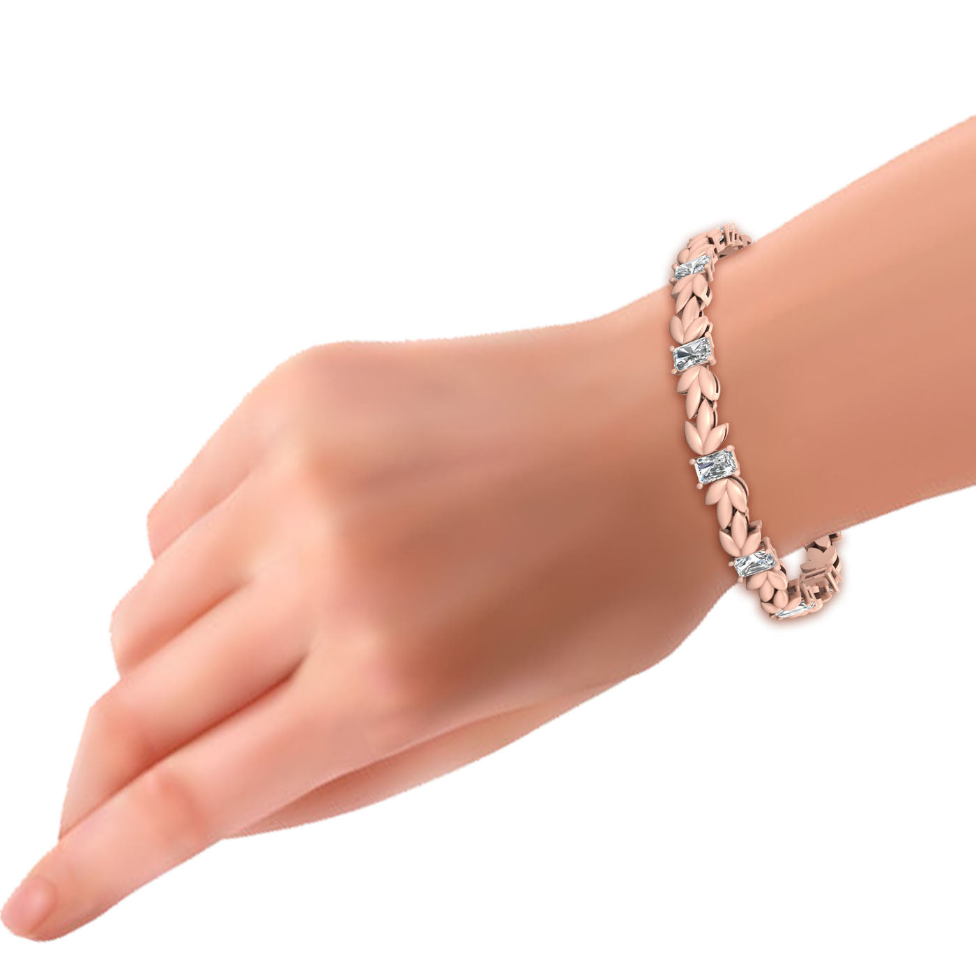 Radiant Diamond Tennis Bracelet