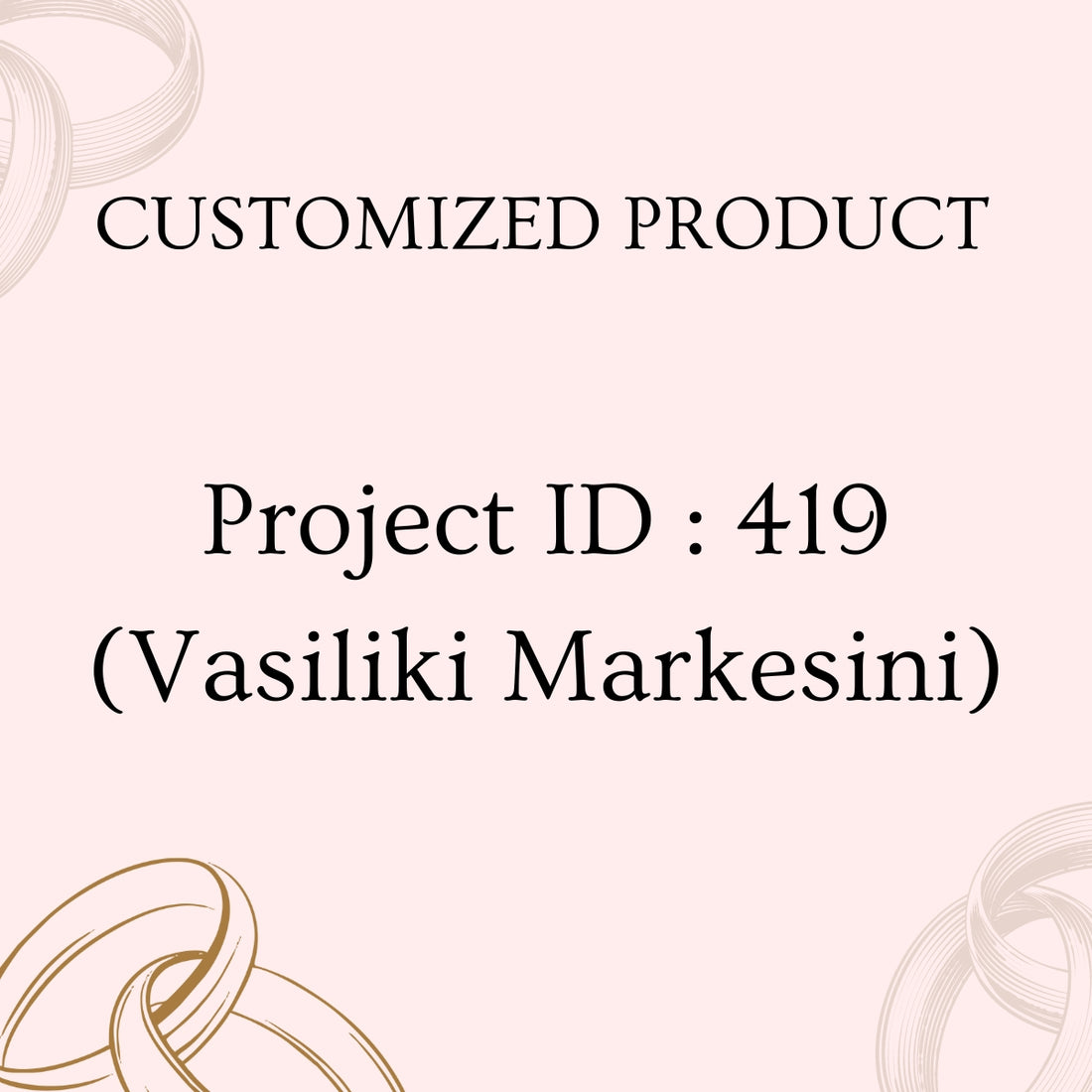 Custom Jewelry