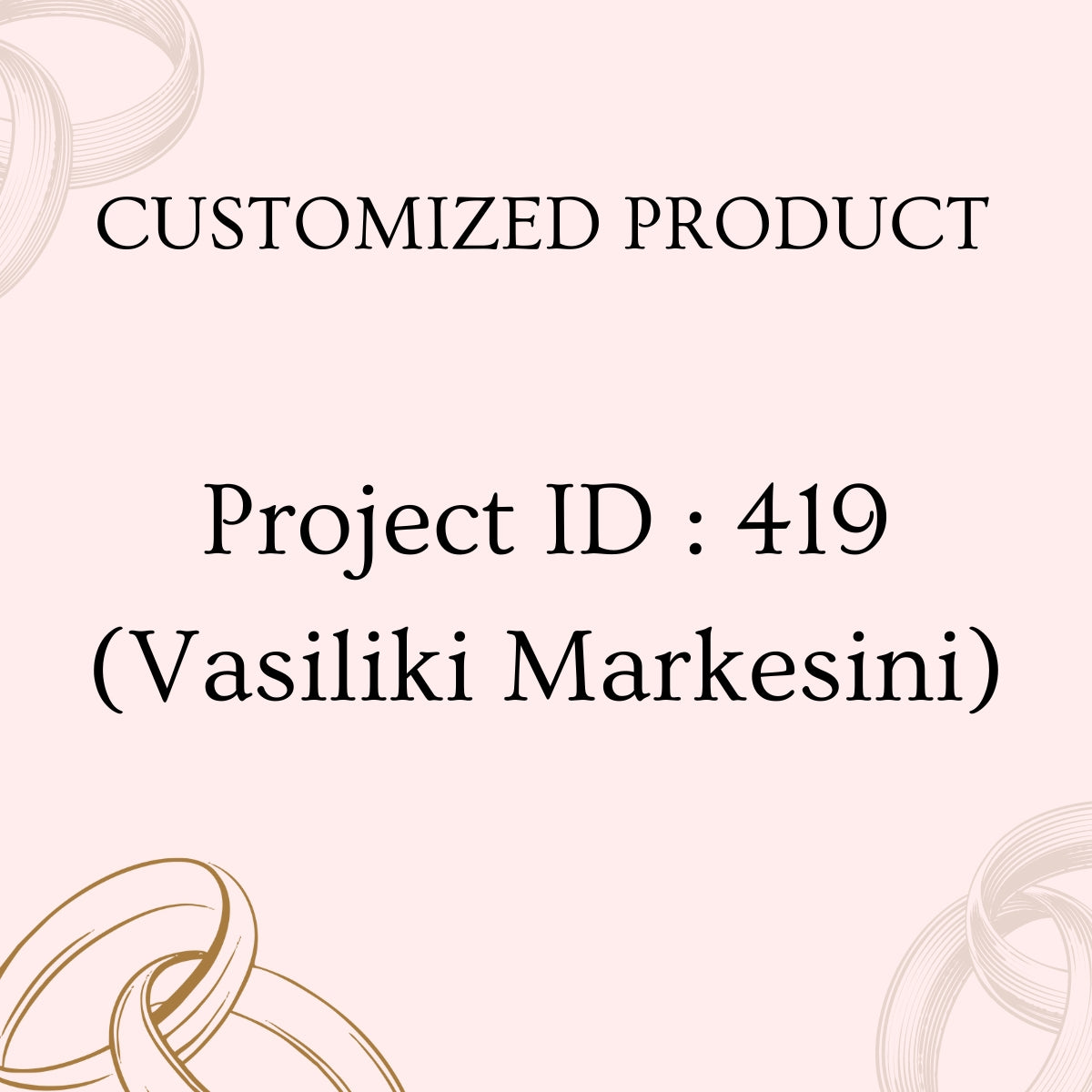 Custom Jewelry
