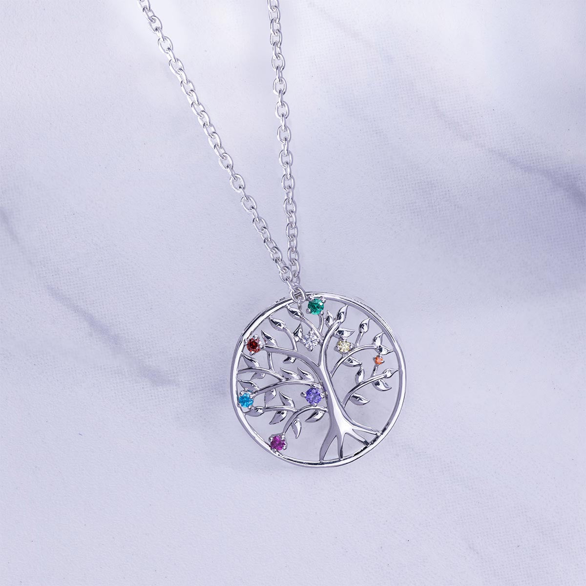 Tree of Life Pendant Necklace for Women 925 Sterling Silver