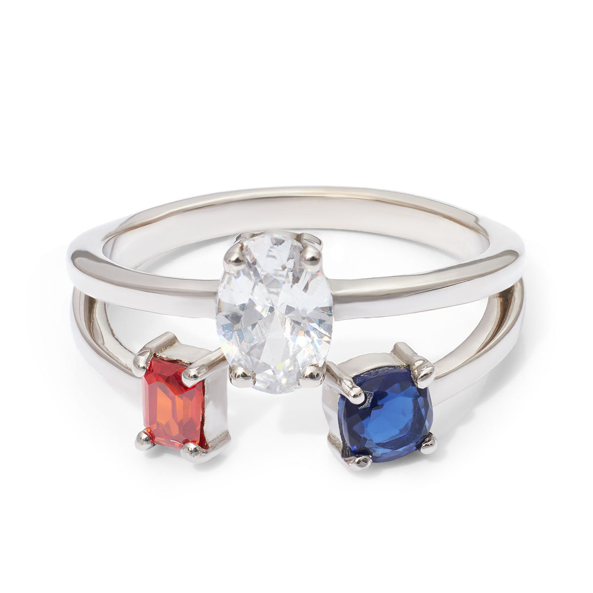 Mothers Day Ring Custom Birthstones Mothers Ring Sterling Silver