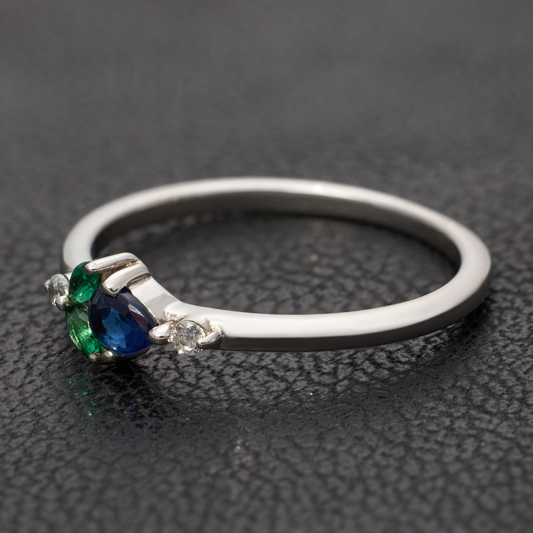 Sterling Silver Mothers Ring