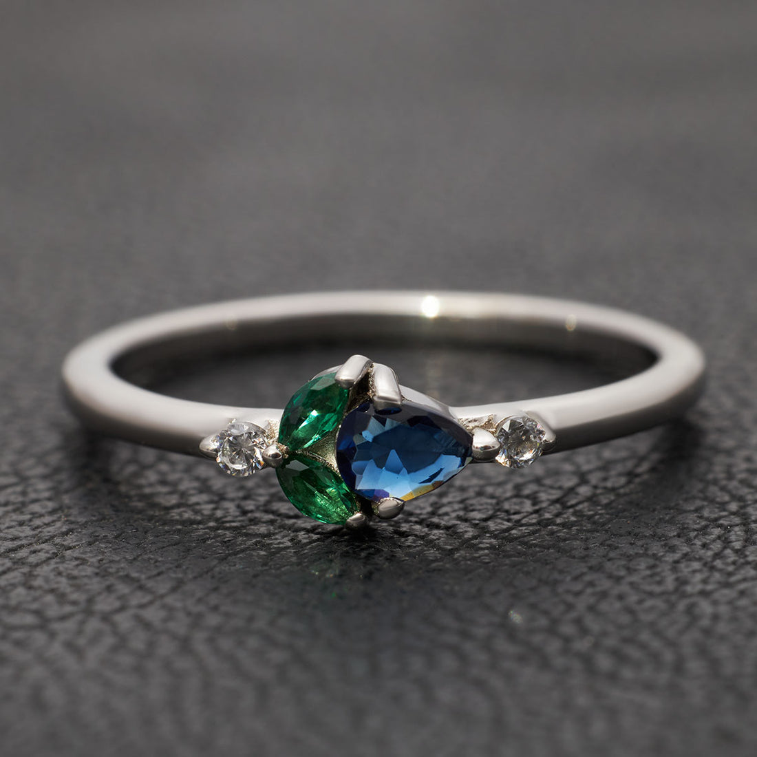 Sterling Silver Mothers Ring