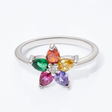 Family Birthstones Mothers Ring