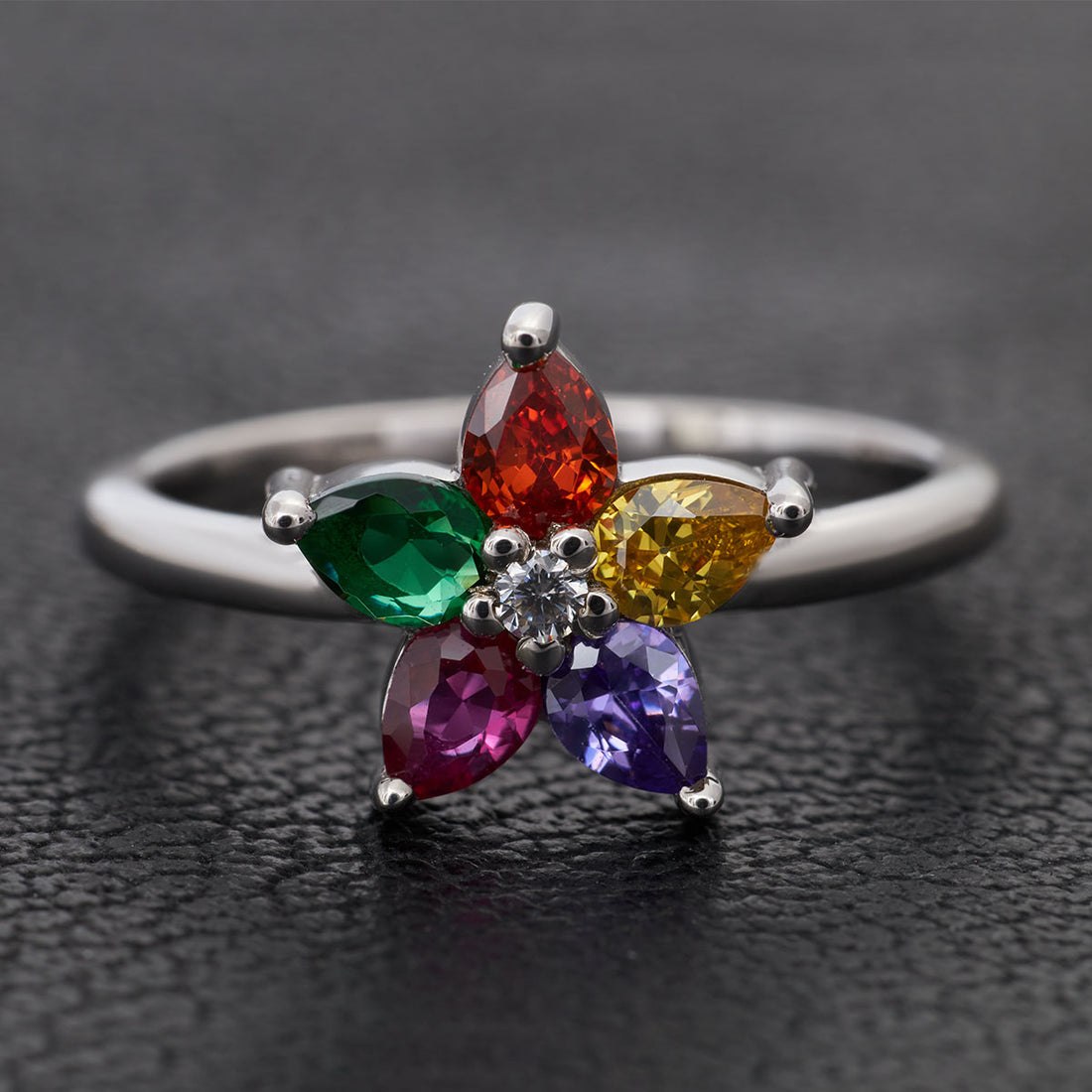 Family Birthstones Mothers Ring