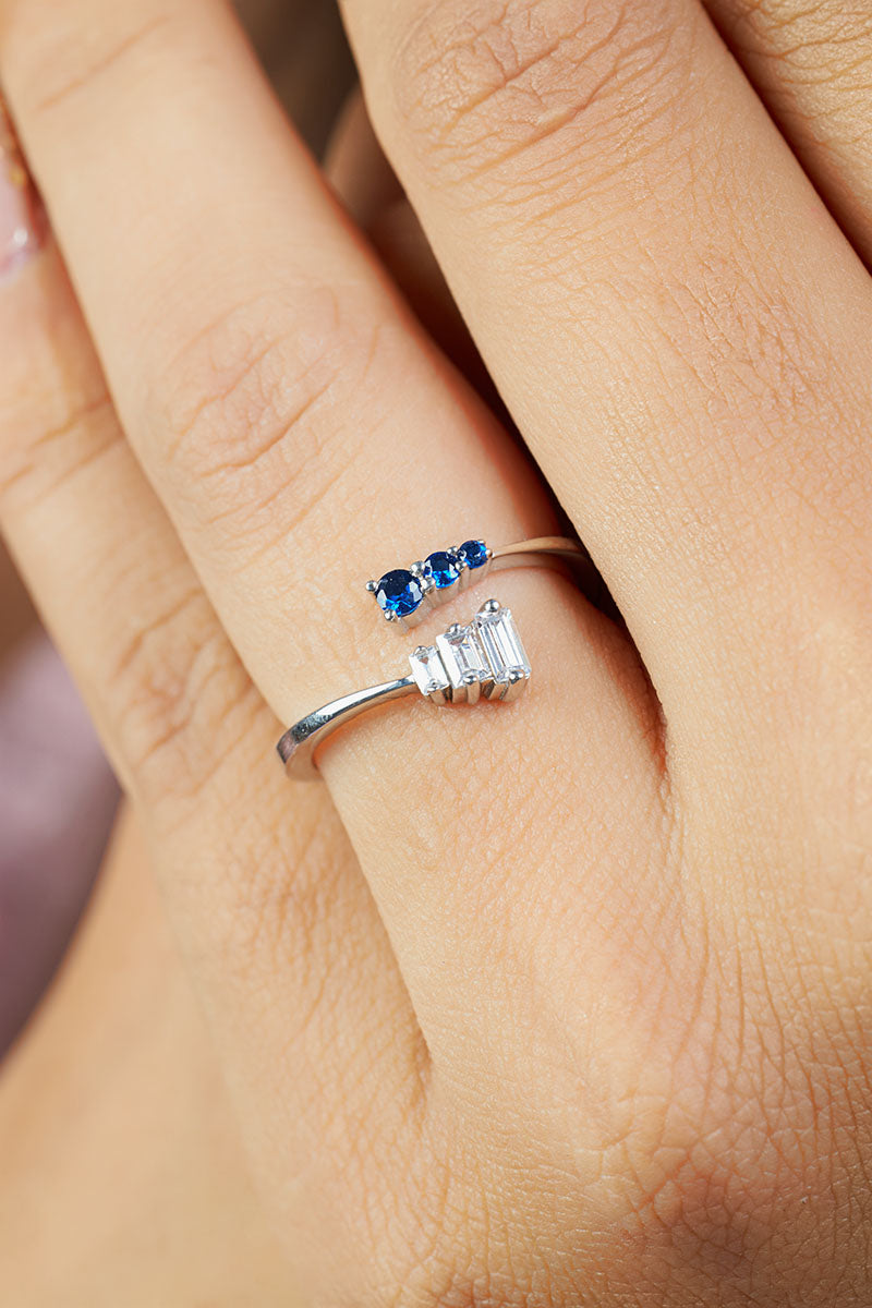 Toi Et Moi Ring With Birthstones