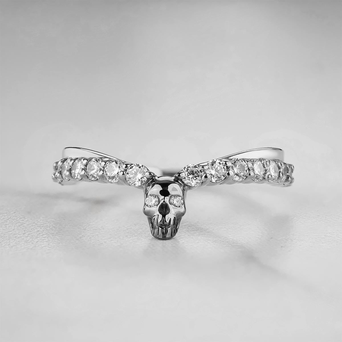 Skull Anniversary Ring Gift