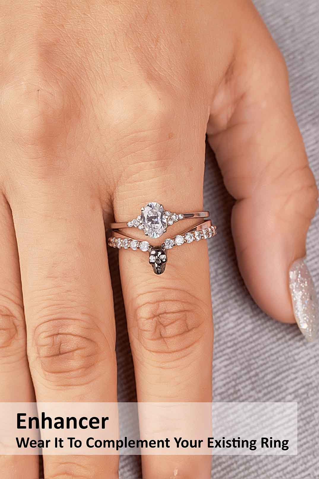 Skull Anniversary Ring Gift
