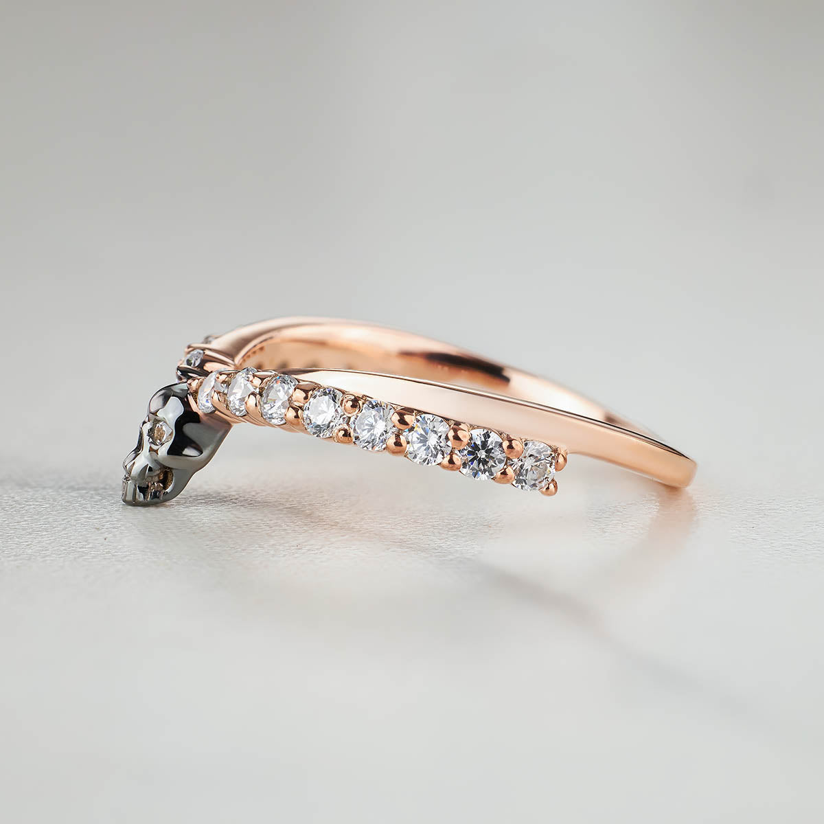 Skull Anniversary Ring Gift