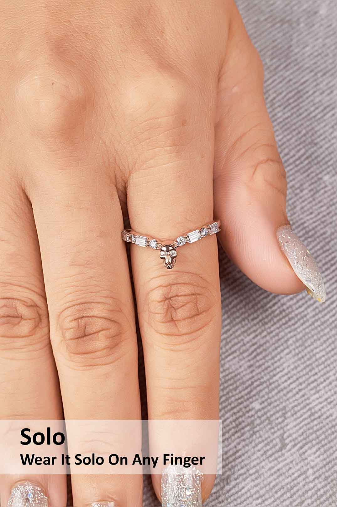 Skull Wedding Ring Enhancer
