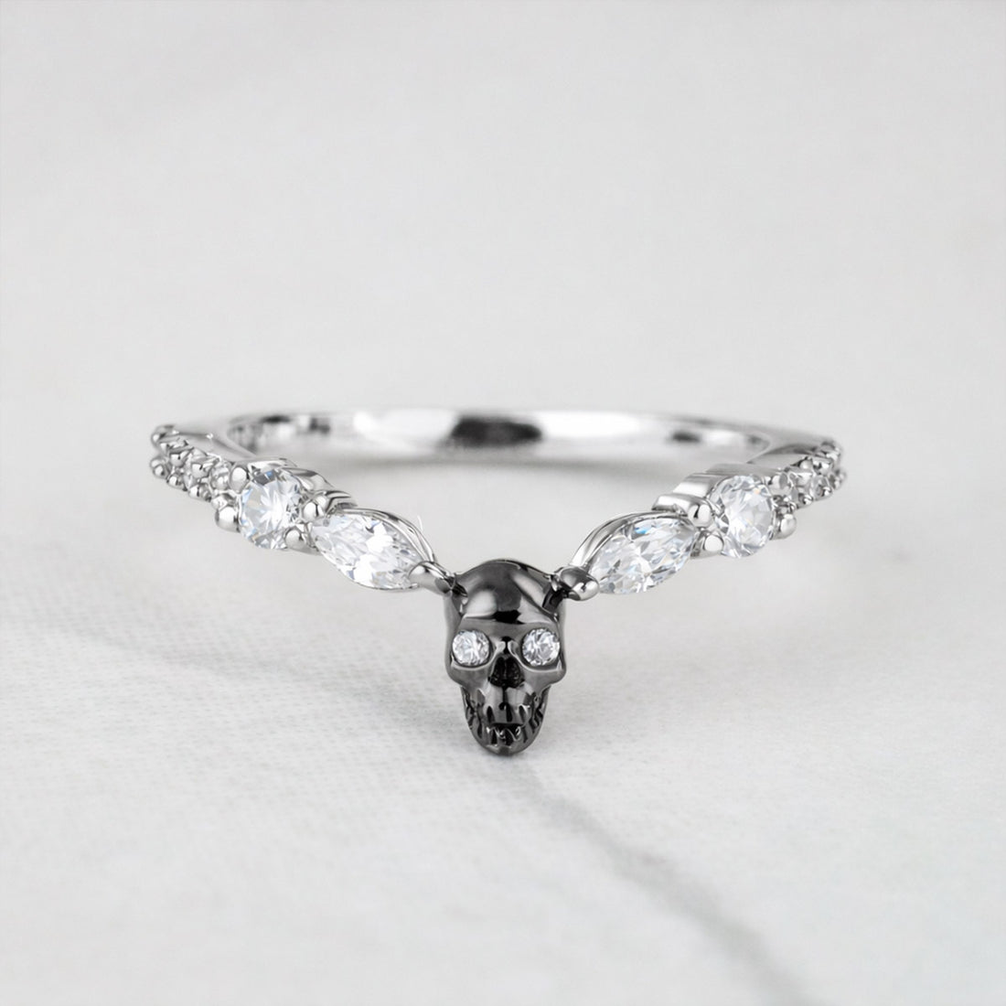 Engagement Wedding Skull Ring Enhancer