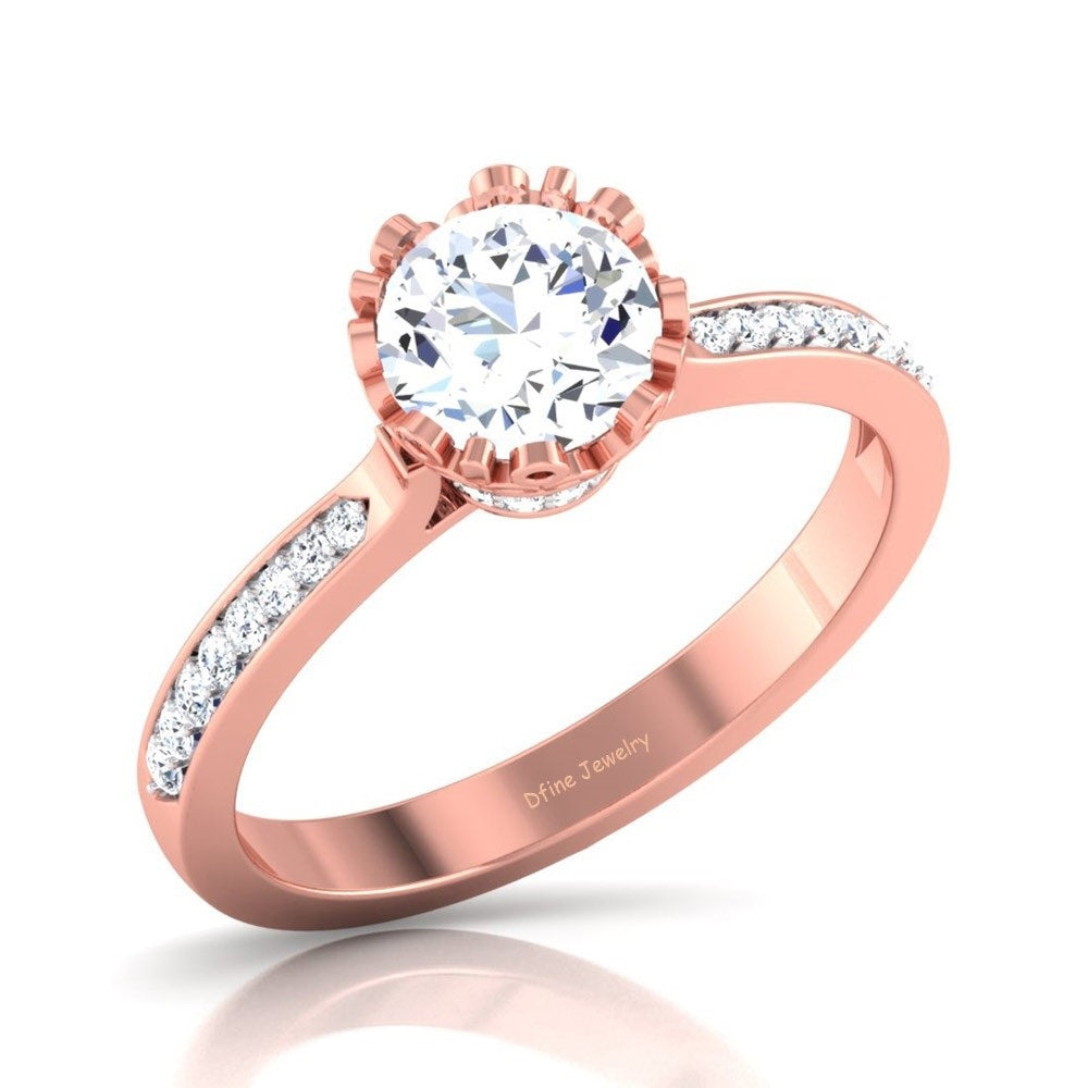 ART DECO ENGAGEMENT RING