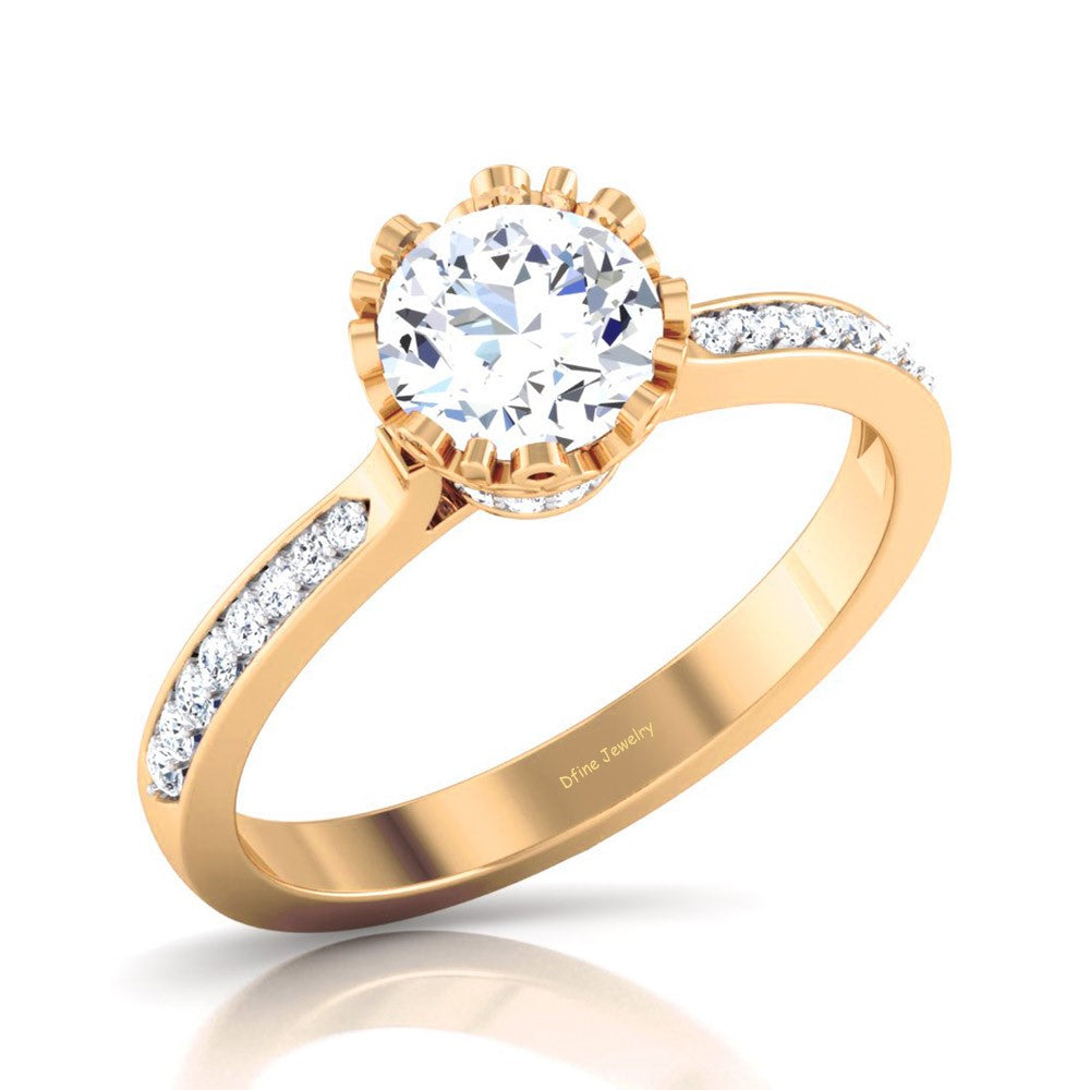 ART DECO ENGAGEMENT RING