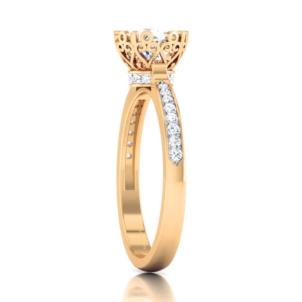 ART DECO ENGAGEMENT RING
