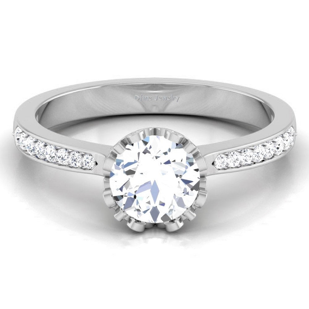ART DECO ENGAGEMENT RING