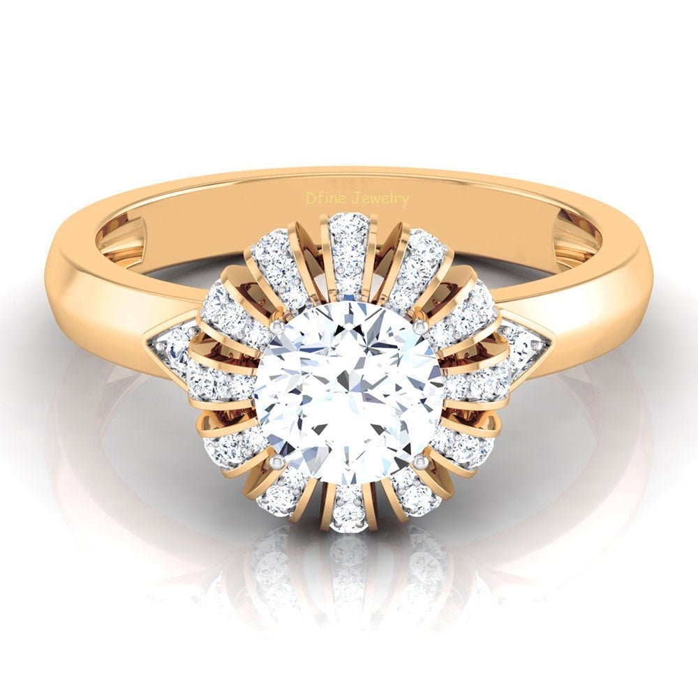UNIQUE ENGAGEMENT RING