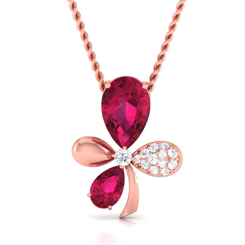 Floral Pendant Locket