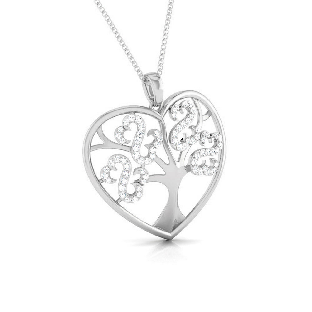 TREE OF LIFE HEART PENDANT