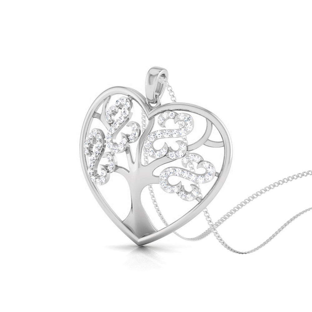 TREE OF LIFE HEART PENDANT
