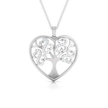 TREE OF LIFE HEART PENDANT