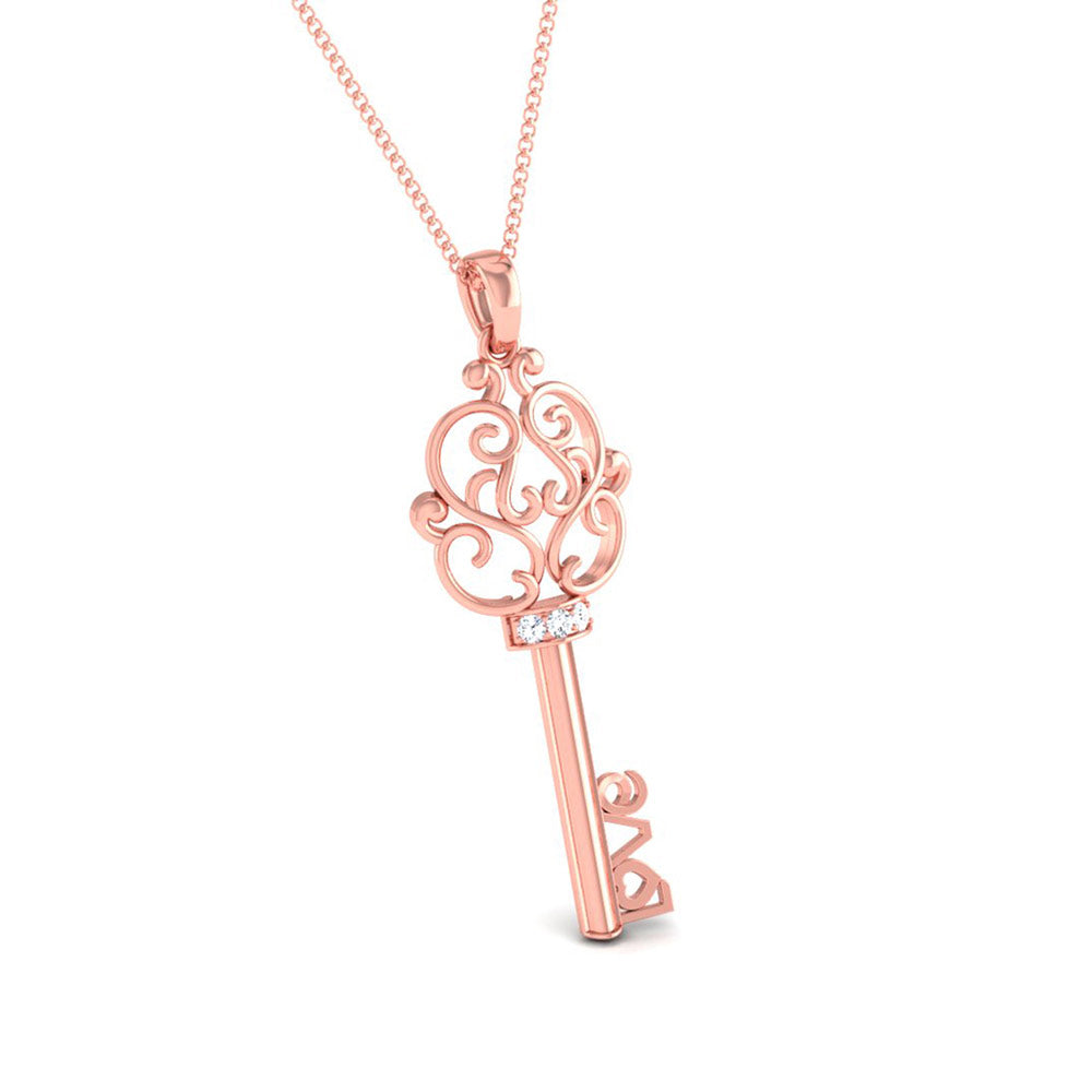 KEY TO MY HEART PENDANT