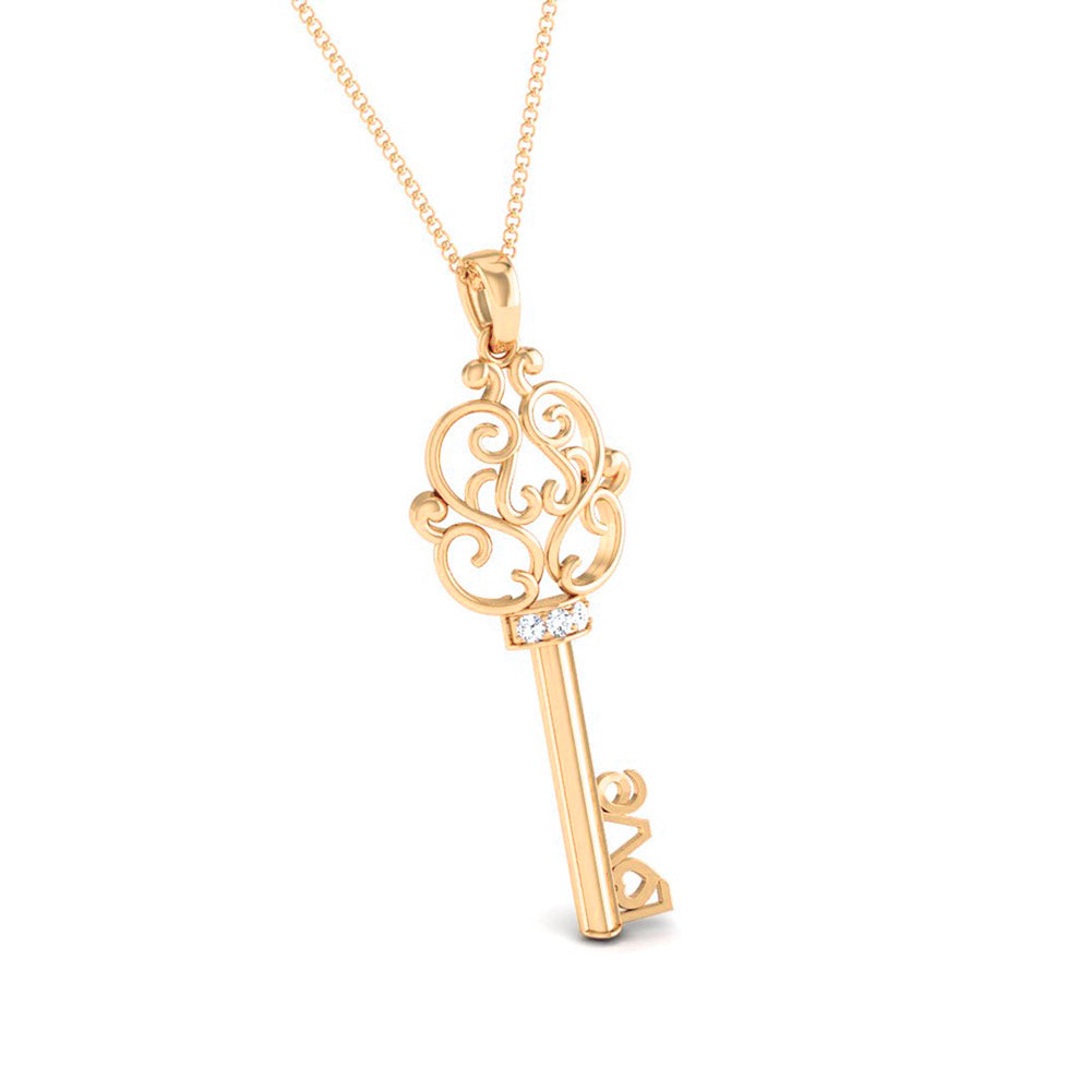 KEY TO MY HEART PENDANT