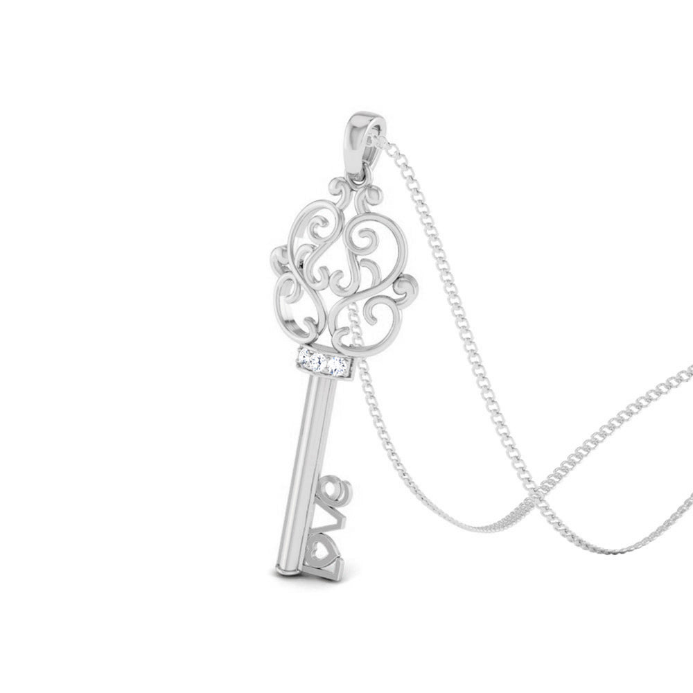 KEY TO MY HEART PENDANT