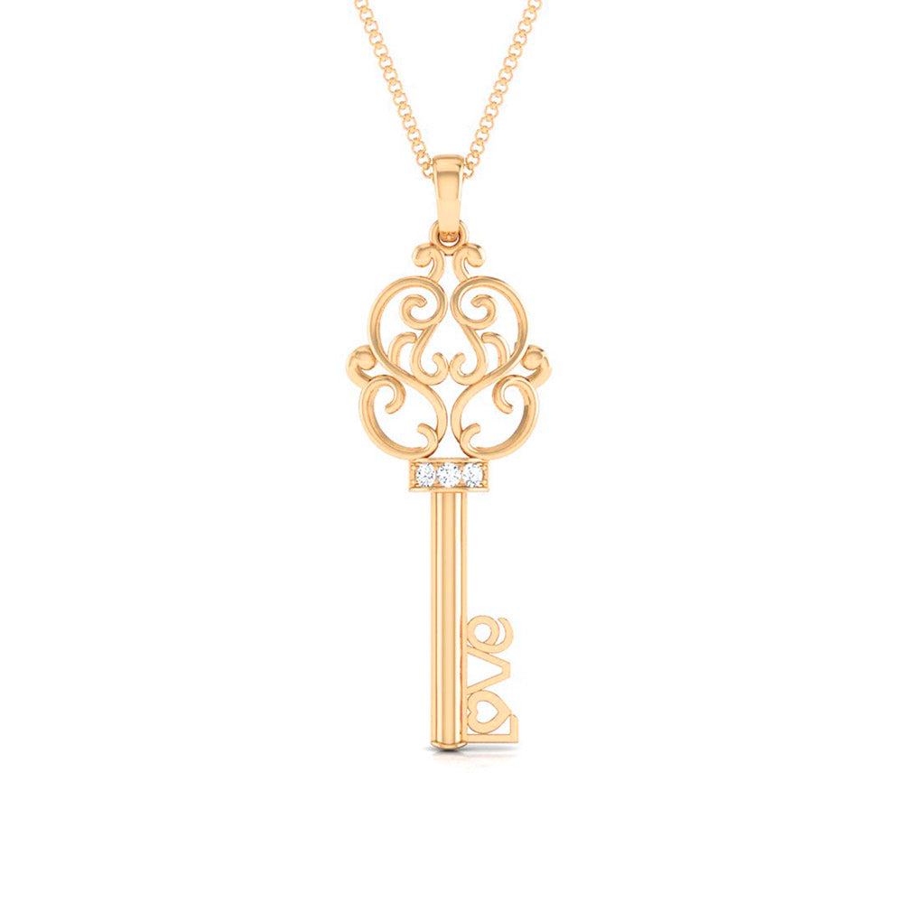KEY TO MY HEART PENDANT