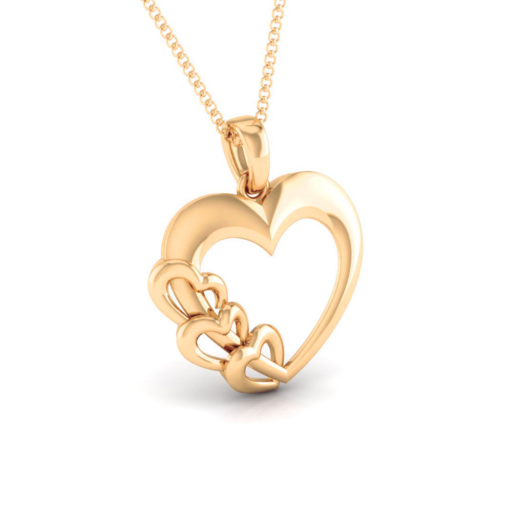 HEART PENDANT SILVER