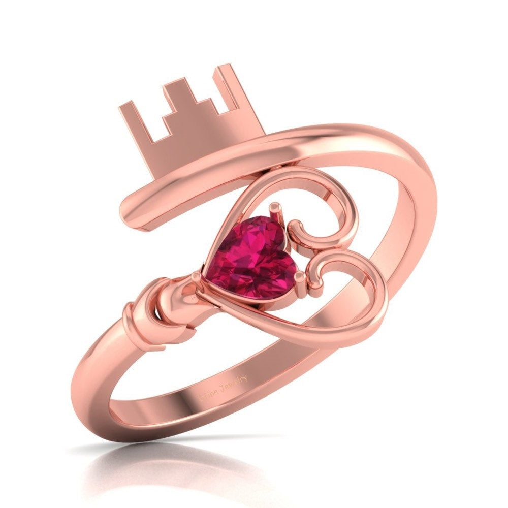 KEY TO MY HEART RING