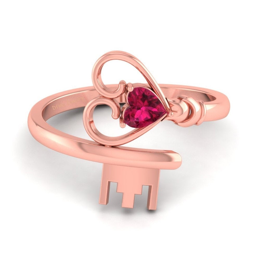 KEY TO MY HEART RING