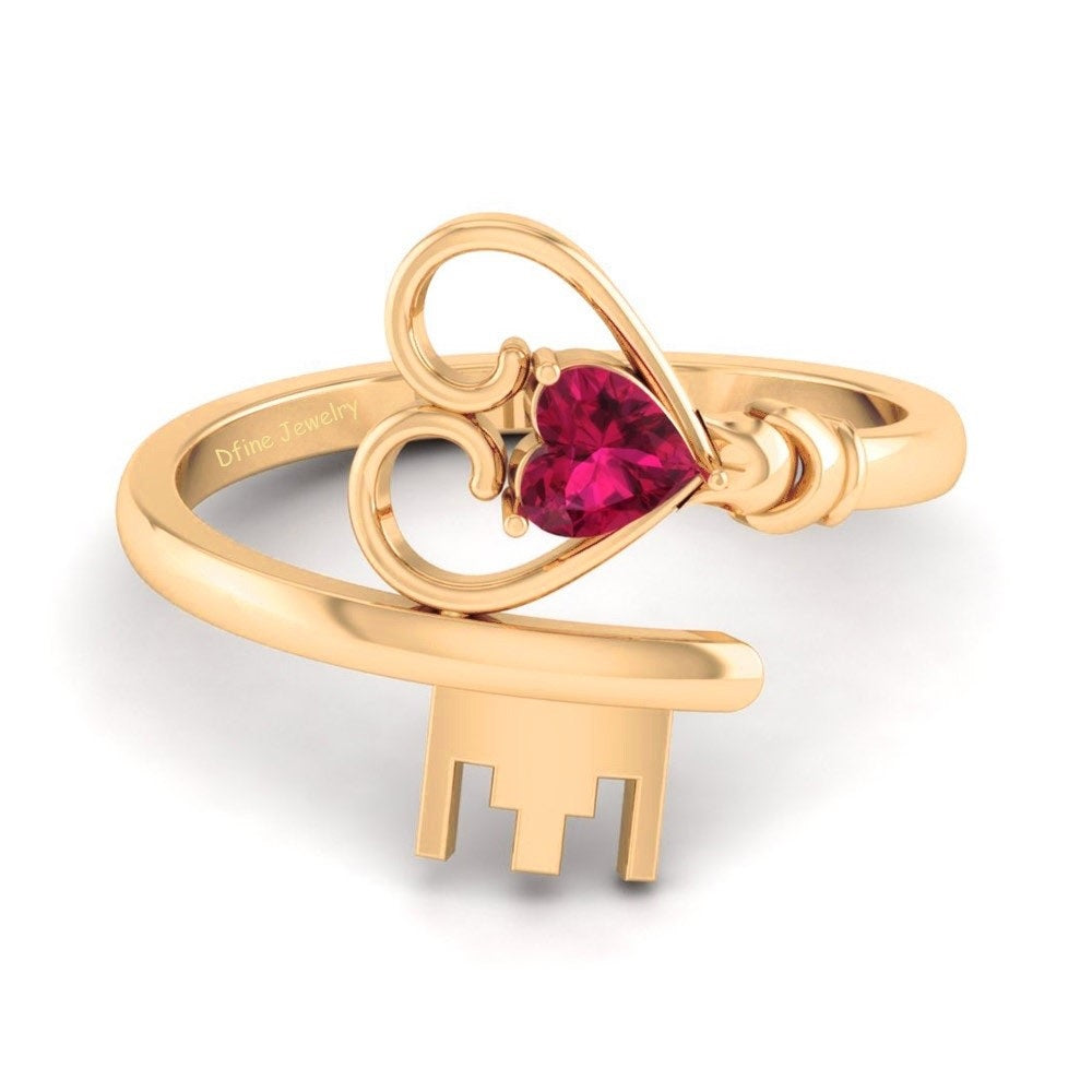 KEY TO MY HEART RING