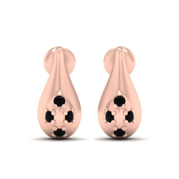 ROSE GOLD STUD EARRINGS