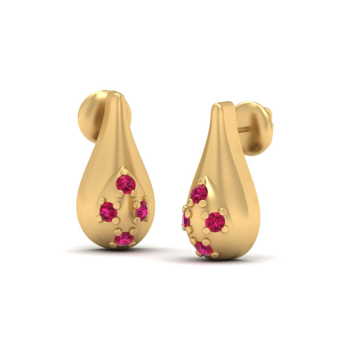 GOLD WEDDING EARRINGS