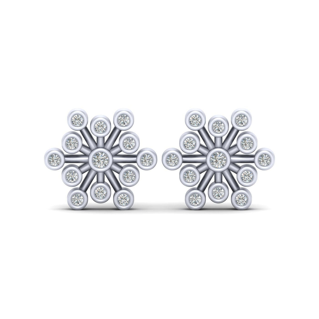 CHRISTMAS SNOWFLAKE EARRINGS