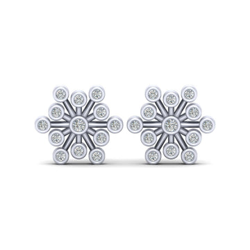 CHRISTMAS SNOWFLAKE EARRINGS