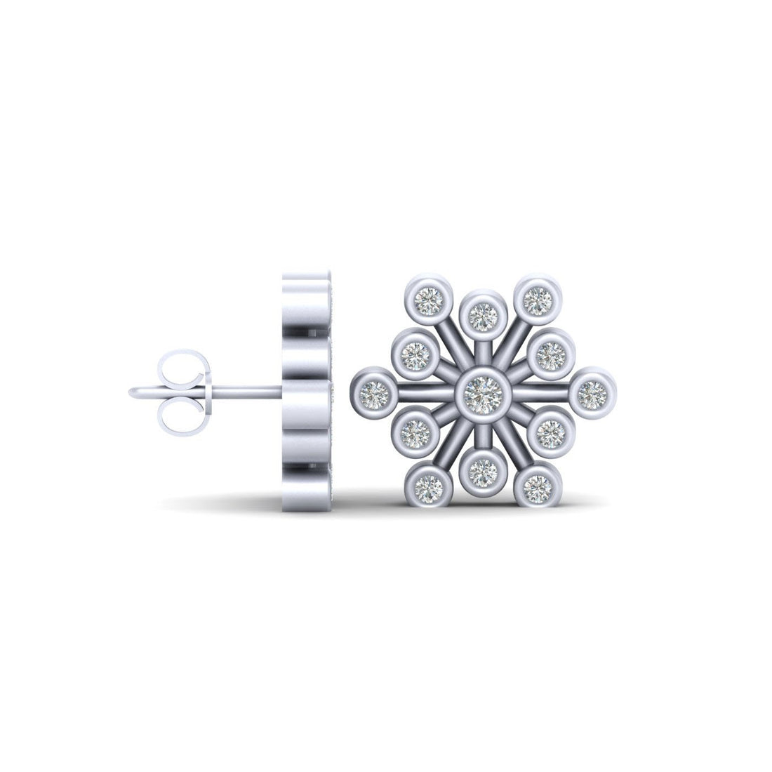 CHRISTMAS SNOWFLAKE EARRINGS