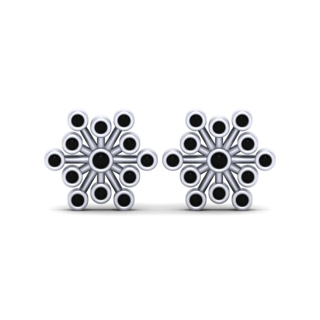 CHRISTMAS SNOWFLAKE STUD EARRINGS