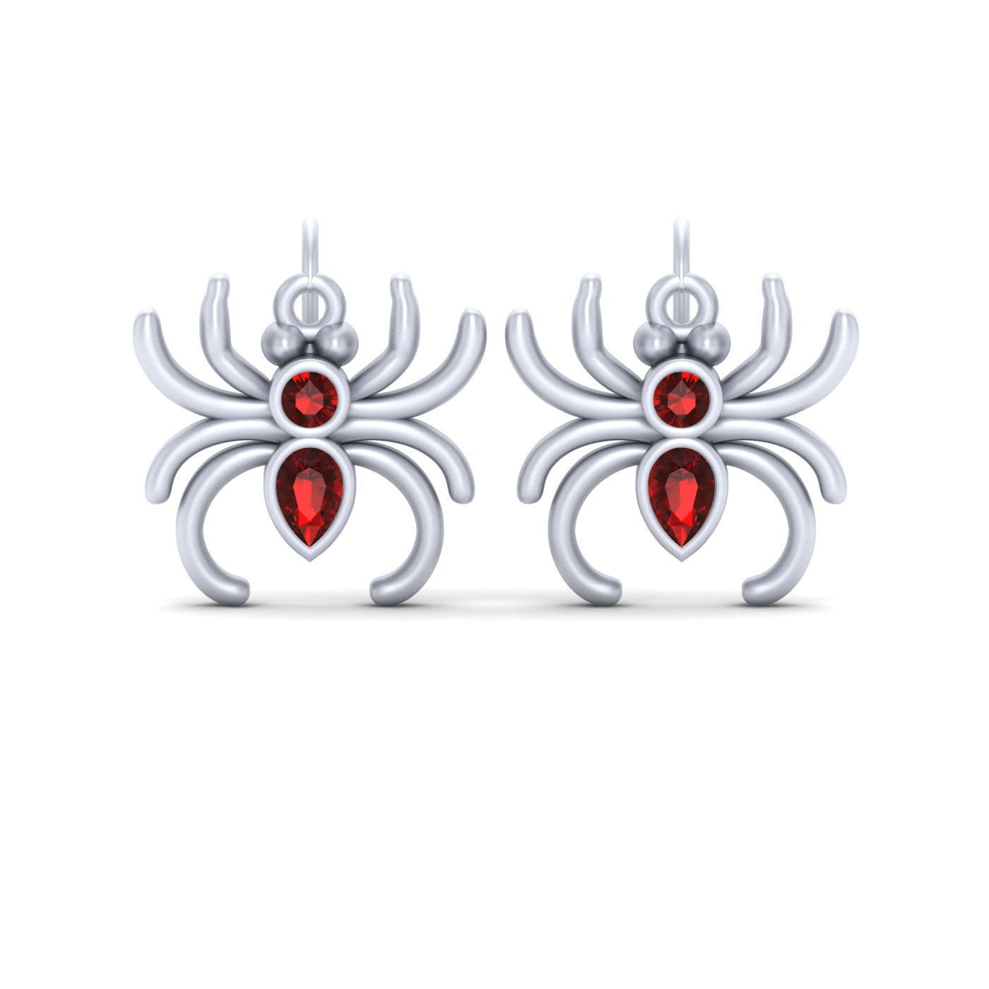 GOLD SPIDER WEB EARRINGS