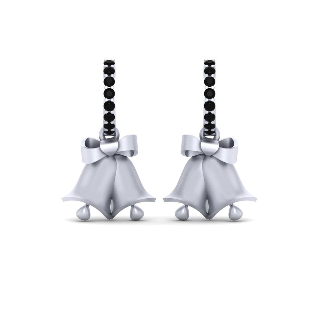 JINGLE BELL HOOP EARRINGS