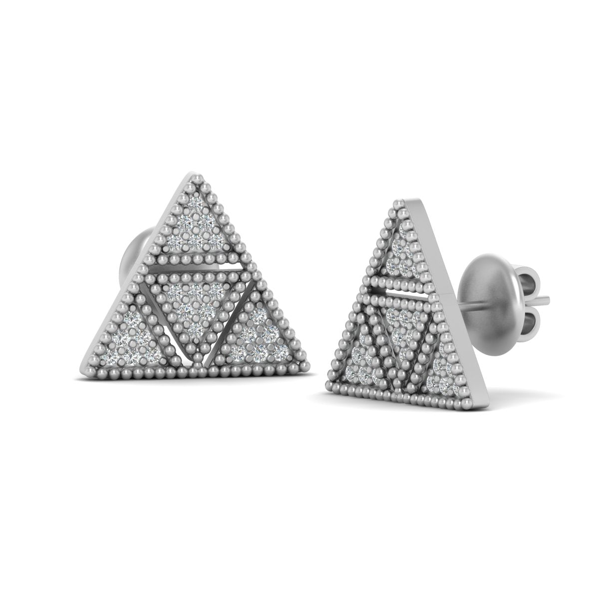 ROSE GOLD DIAMOND EARRINGS