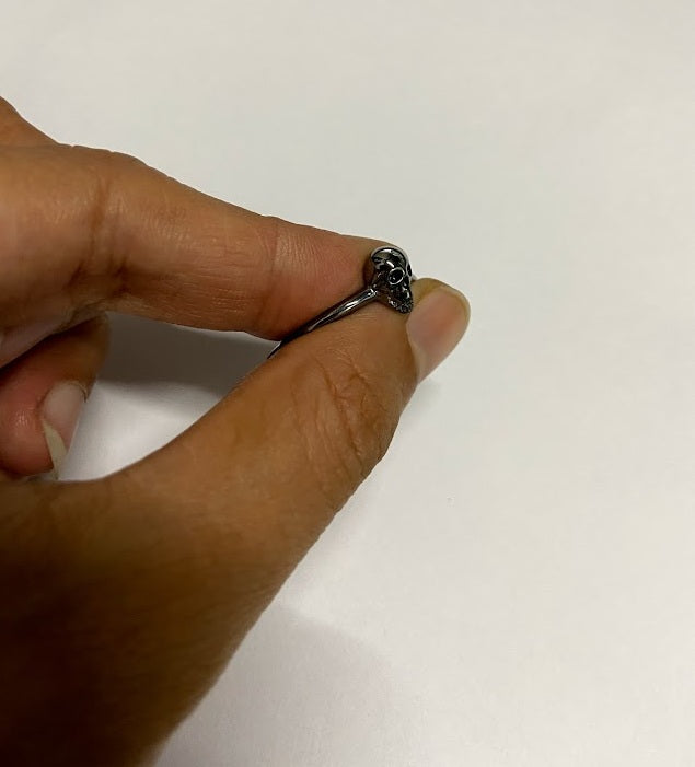 Memento Mori Skull Ring