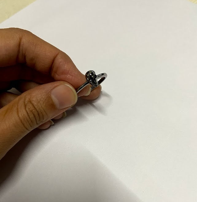 Memento Mori Skull Ring