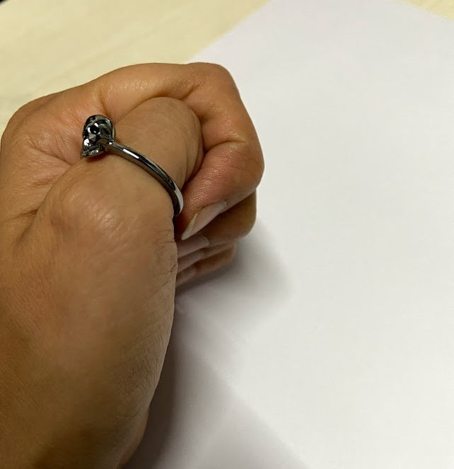 Memento Mori Skull Ring