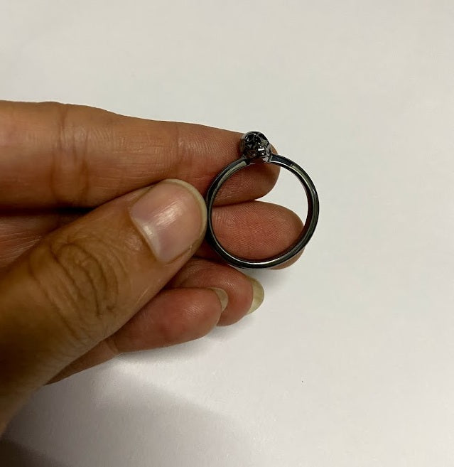 Memento Mori Skull Ring
