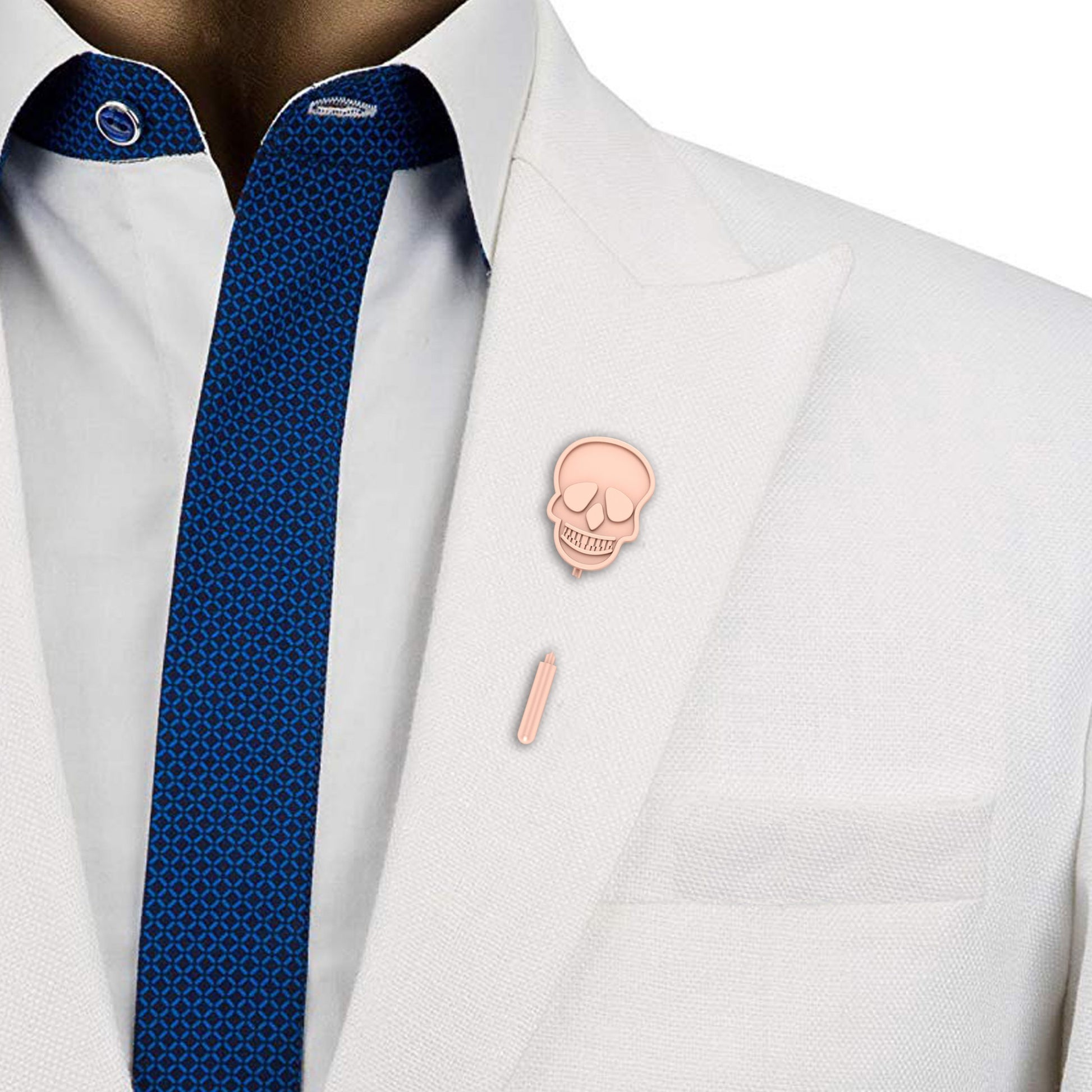 GOTHIC SKULL LAPEL PIN