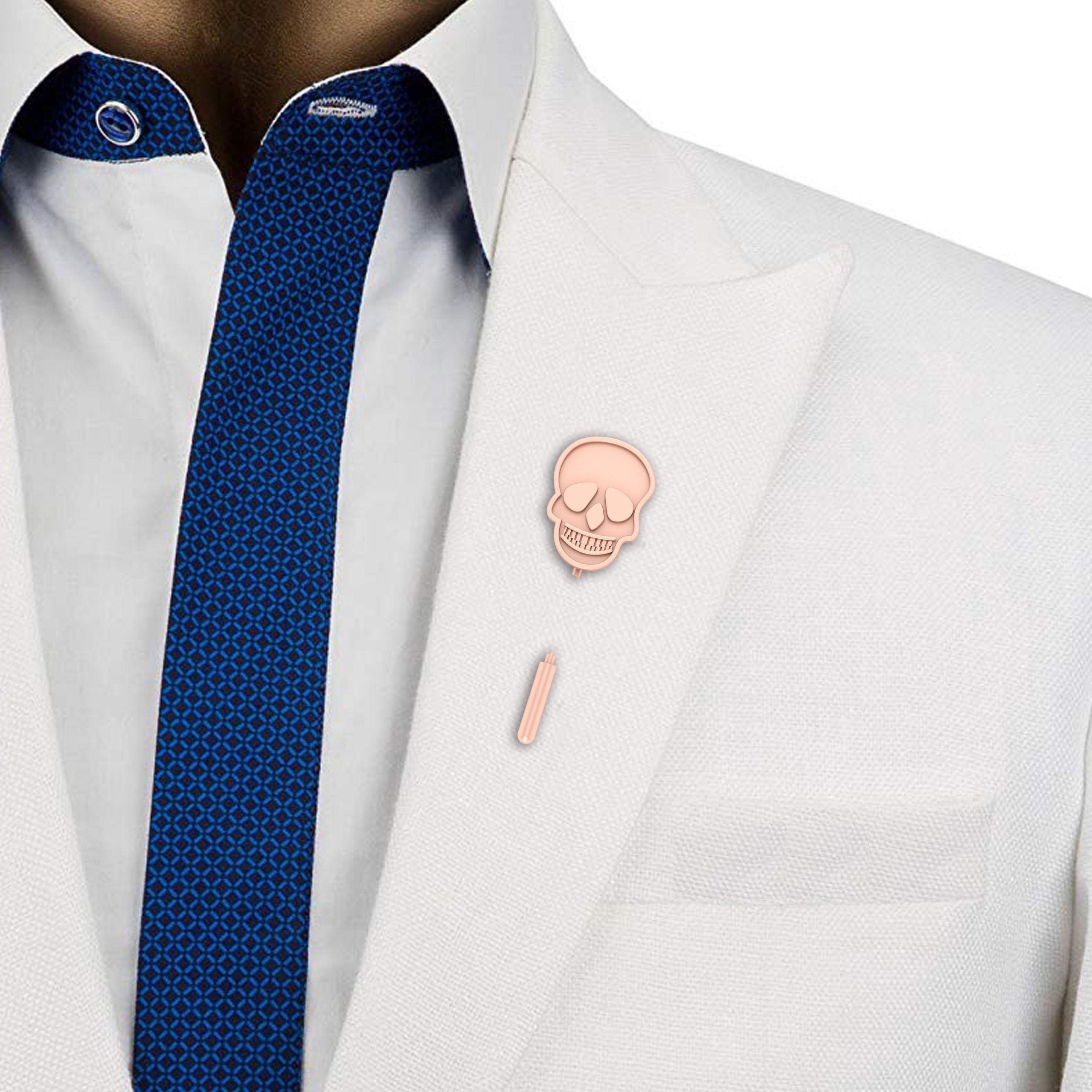 GOTHIC SKULL LAPEL PIN