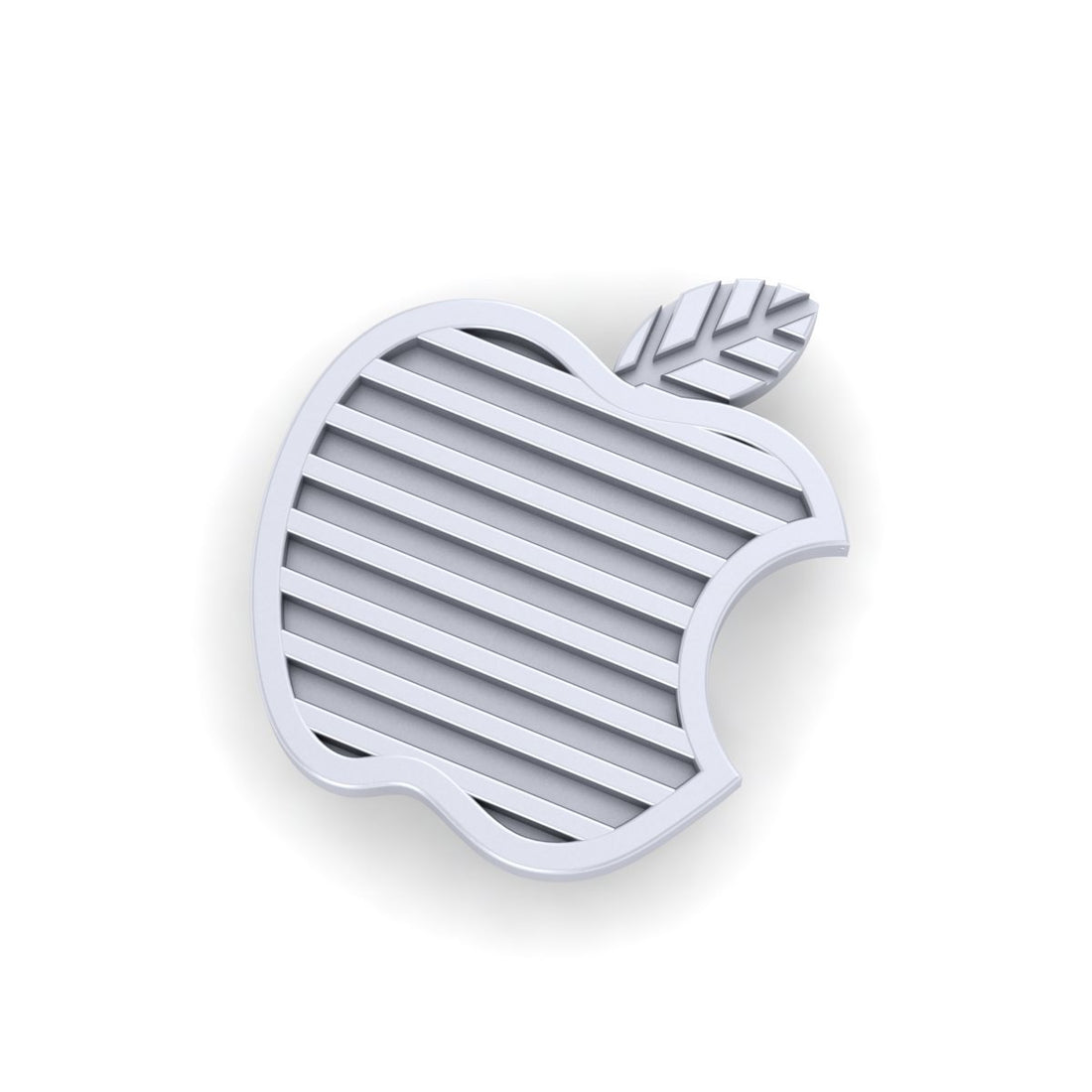 GOLD BITTEN APPLE PIN